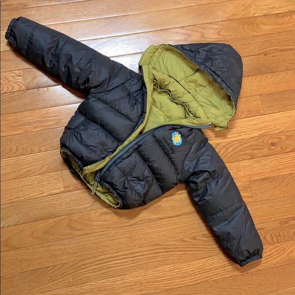 Outside Baby reversible down Puffer Jacket - Picture 1 of 7